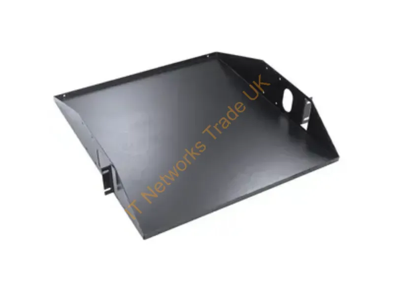 MCCCWS19 - Hubbell Premise Wiring Shelf Standard Solid17"Wx19"D Center Weighted75Lb Cap Black 2Rmu