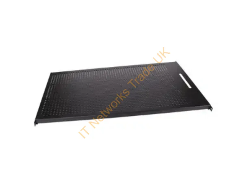 MCCPSHLF - Hubbell Premise Wiring Shelf Fixed Perforated17"Wx25"D Steelblack Powder Finish