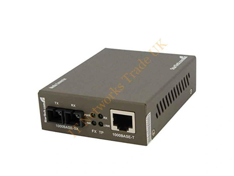 MCMGBSC055 StarTech 1000Mbps Fiber Ethernet Media Converter Networking Accessory