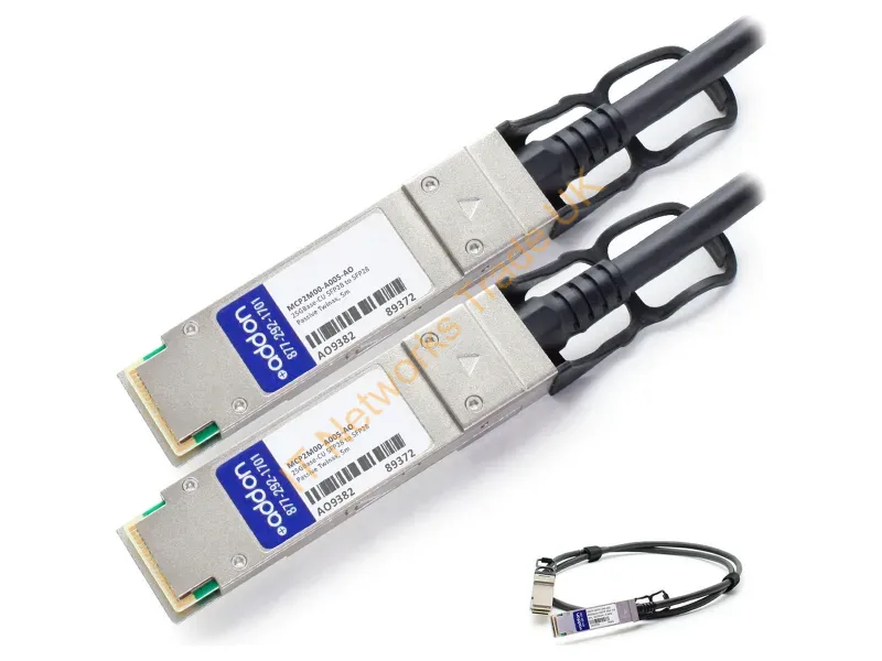 MCP2M00-A005-AO - Addon Networks Mcp2M00-A005-Ao Infiniband/Fibre Optic Cable 196.9" (5 M) Sfp28 Stainless Steel