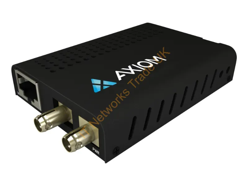 MCP31-F1-M3T2-AX - Axiom Mcp31-F1-M3T2-Ax Network Media Converter 100 Mbit/S 1310 Nm Multi-Mode Black