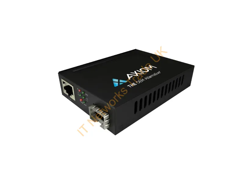 MCP32-F1-SFP-AX - Axiom Mcp32-F1-Sfp-Ax Network Media Converter 1000 Mbit/S 1550 Nm Multi-Mode, Single-Mode Black