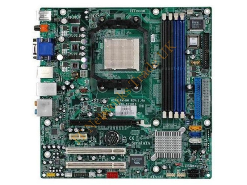 MCP61PM-HM HP Nettle2-GL8E GeForce 6150SE nForce 430/ DDR2/ SATA-PATA HD/ PCI 10/100Mbps LAN/ 2-PCI Motherboard Desktop Motherboard