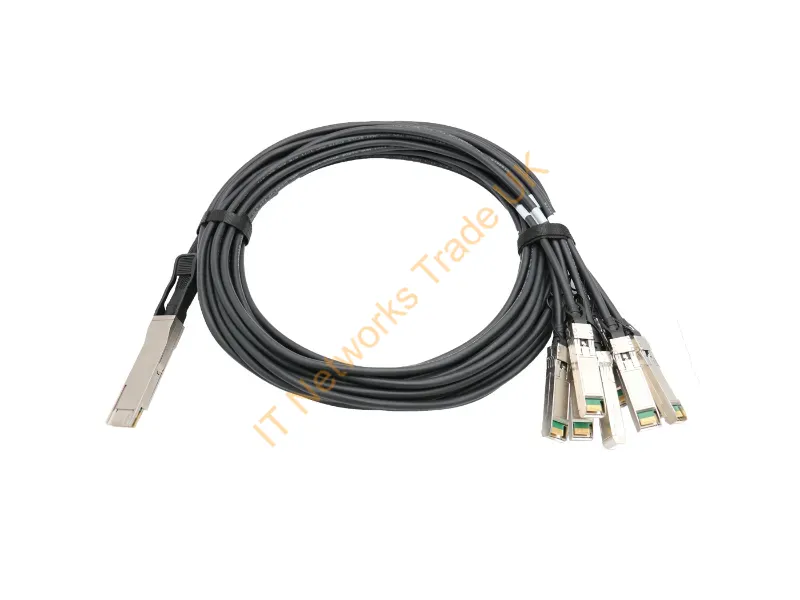 MCP7F80-W00AR30-ENC - Enet Components Mcp7F80-W00Ar30-Enc Infiniband/Fibre Optic Cable 19.7" (0.5 M) Qsfp56 8X Sfp56 Black