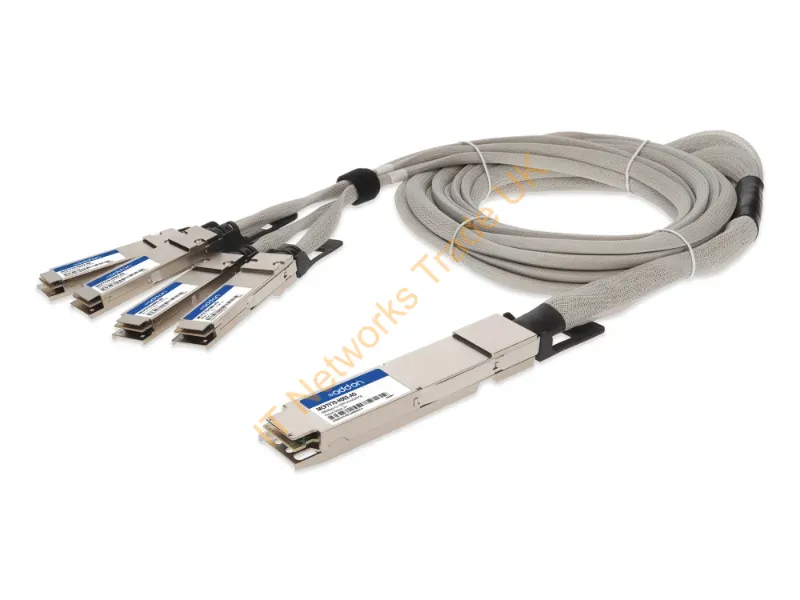MCP7Y70-H002-AO - Addon Networks Mcp7Y70-H002-Ao Infiniband/Fibre Optic Cable 78.7" (2 M) Osfp 4X Qsfp56 Dac Gray, Silver