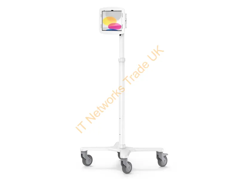 MCRSTDEXW209IPDSW - Compulocks Rise Freedom Extended White Tablet Multimedia Cart