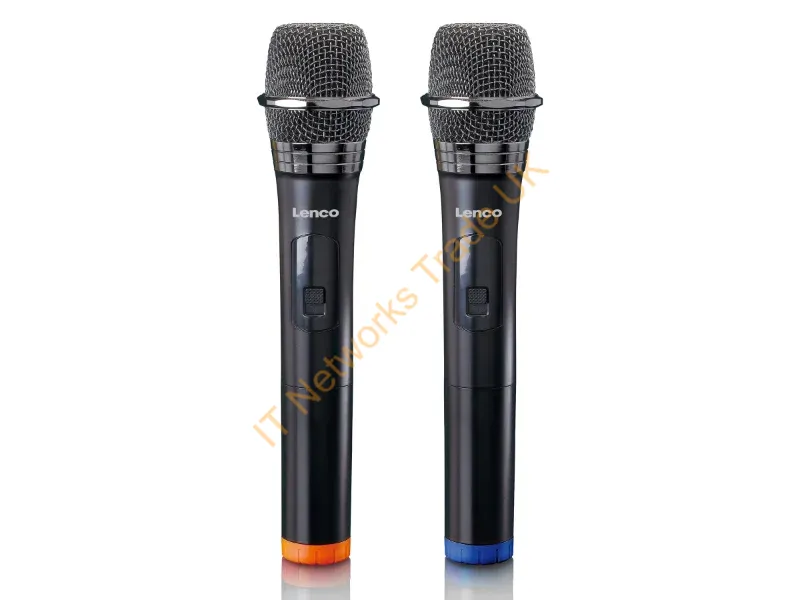 MCW-020BK - Lenco MCW-020BK microphone Black Stage/performance microphone