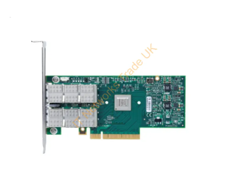 MCX354A-FCBT Mellanox ConnectX-3 VPI Dual Port QSFP, FDR IB (56Gb/s) and 40GbE, PCIe 3.0 Network Adapter