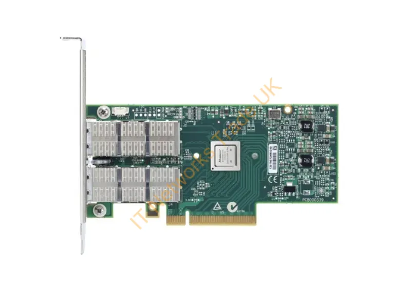 MCX354A-FCCT Mellanox ConnectX-3 Pro VPI (Virtual Protocol Interconnect) Dual-Port QSFP FDR IB (56GB/s) and 40/56GbE PCI-Express 3.0 x8 8GT/s Network Adapter