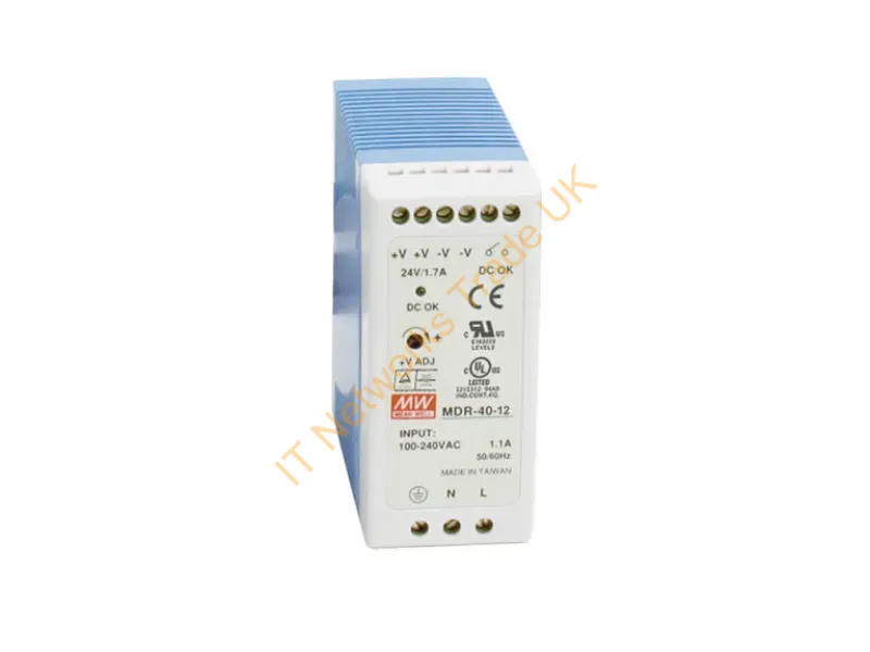 MDR-40-12 - Black Box Mdr-40-12 Power Supply Unit 40 W Blue, White