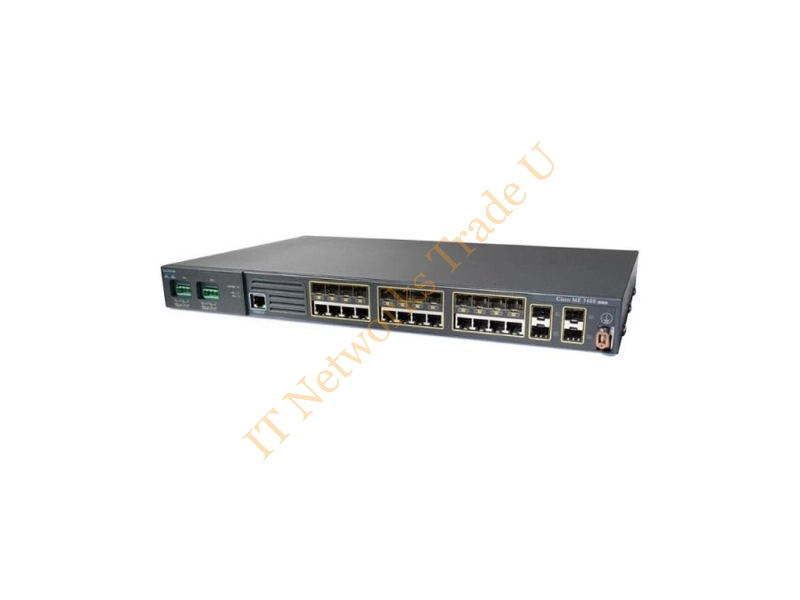 ME-3400G-12CS-A - Cisco Me 3400G-12Cs, Managed L2/L3 Gigabit Ethernet (10/100/1000) 1U Black