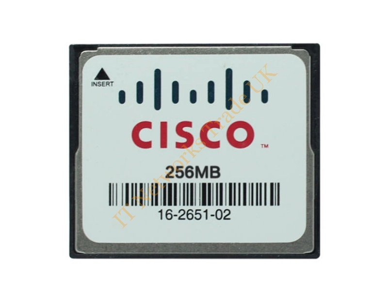 MEM-256CFAS5XM Cisco 256MB CompactFlash (CF) Memory Card