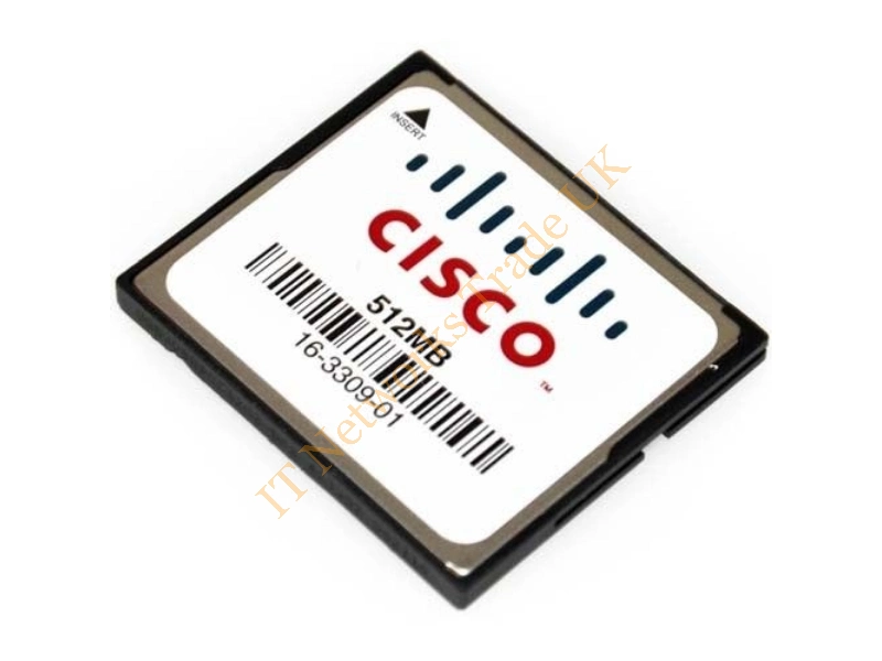 MEM-3800512CFA Cisco 512MB CompactFlash (CF) Memory Card for 3800 Series Routers