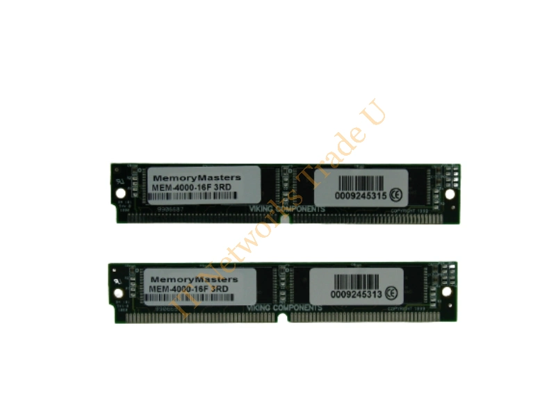 MEM-4000-16F Cisco 16MB Kit (2 X 8MB) Flash Card Memory for Cisco 4000 Series