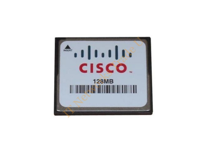 MEM-7301-FLD128M= Cisco 128MB CompactFlash (CF) Memory Card for 7301 Router Series Router