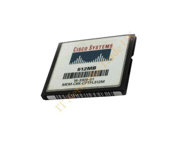 MEM-C6K-CPTFL512 Cisco 512MB CompactFlash (CF) Memory Card for Catalyst 6000