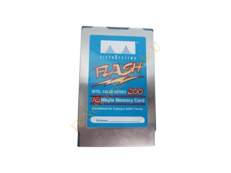 MEM-C6K-FLC16M Cisco 16MB Flash Memory Card for Systems Cat 6000 Supervisor