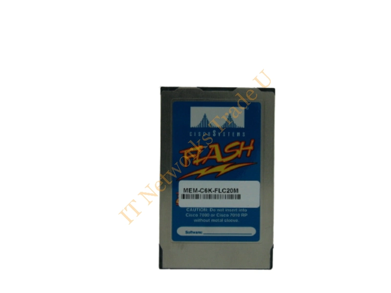 MEM-C6K-FLC20M= Cisco 20MB Linear Flash Memory Card for Catalyst 6000