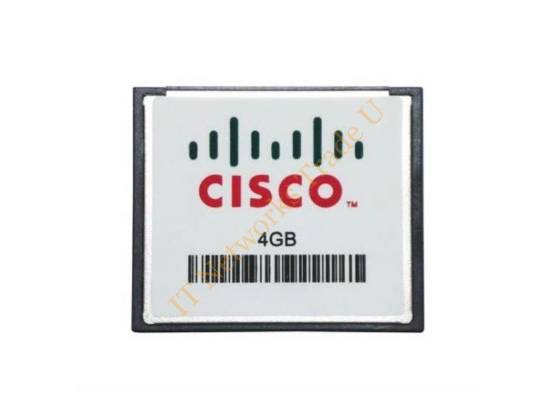 MEM-CF-4GBCF Cisco 4GB CompactFlash (CF) Memory Card for 1800/2800/3800