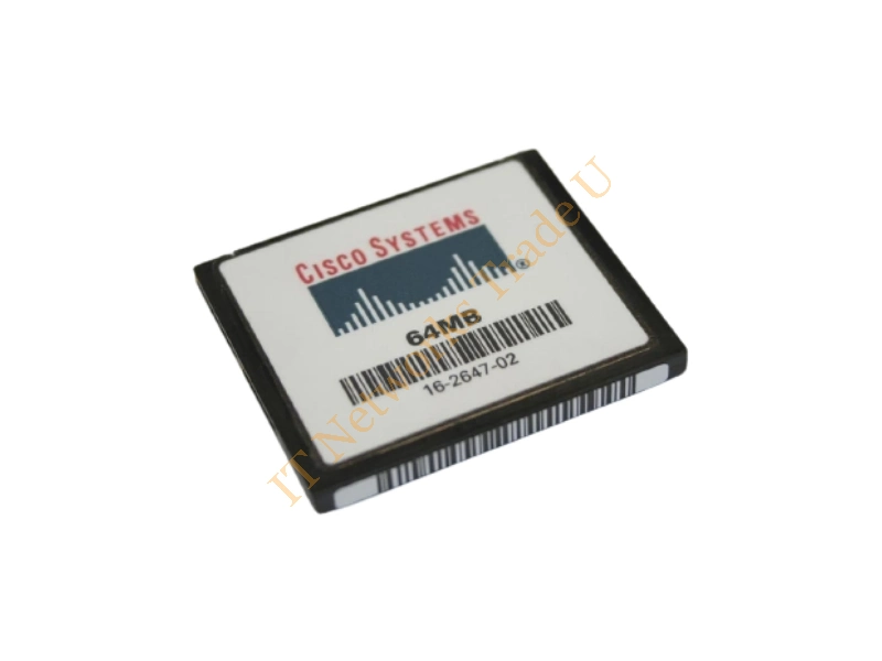 MEM-COMP-FLD64M= Cisco 64MB Type II CompactFlash (CF) Memory Card for 7400 ASR
