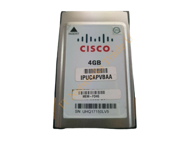 MEM-FD4G= Cisco 4GB CompactFlash (CF) Memory Card PCMCIA for 12000 Series