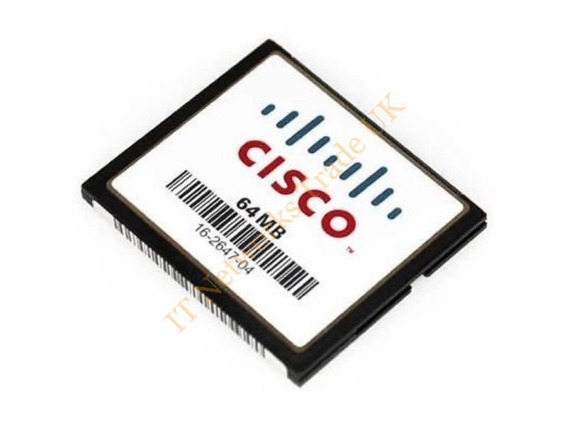 MEM-NPE-G1-FLD64-X3 Cisco 64MB CompactFlash (CF) Memory Card