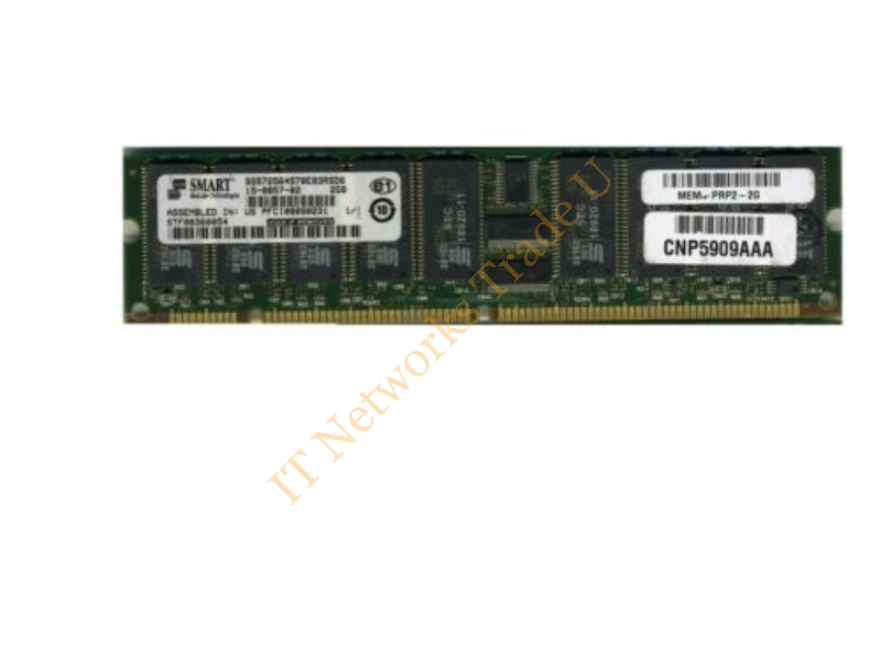 MEM-PRP2-2G Cisco 2GB 133MHz PC133 ECC Registered 168-Pin DIMM Memory Module for Cisco 12000 Series Routers Server Memory