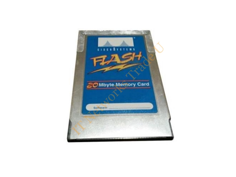 MEM-S3-FLC20M= Cisco 20MB Flash Memory Card for Catalyst 5000 Series Supervisor III