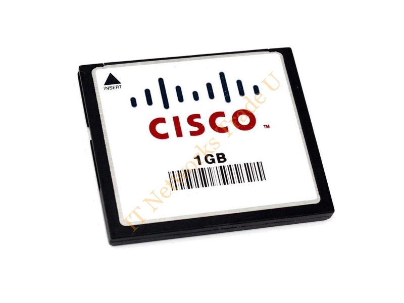 MEM-VSS2T-1GB-CF Cisco 1GB CompactFlash (CF) Memory Card for 1900 2900 3900 ISR