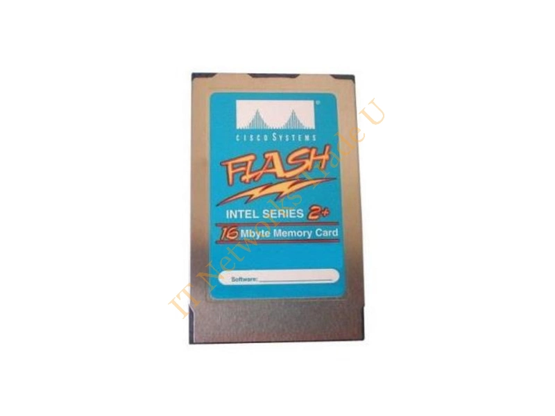 MEM1600-4U16FC= Cisco 4MB to 16MB Flash Memory Card for 1600 Series (1601 / 1604 / 1605R) Router