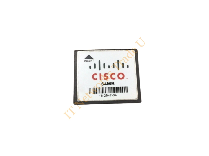 MEM2800-64CF-B Cisco 64MB CompactFlash (CF) Memory Card for Cisco 2800 Series