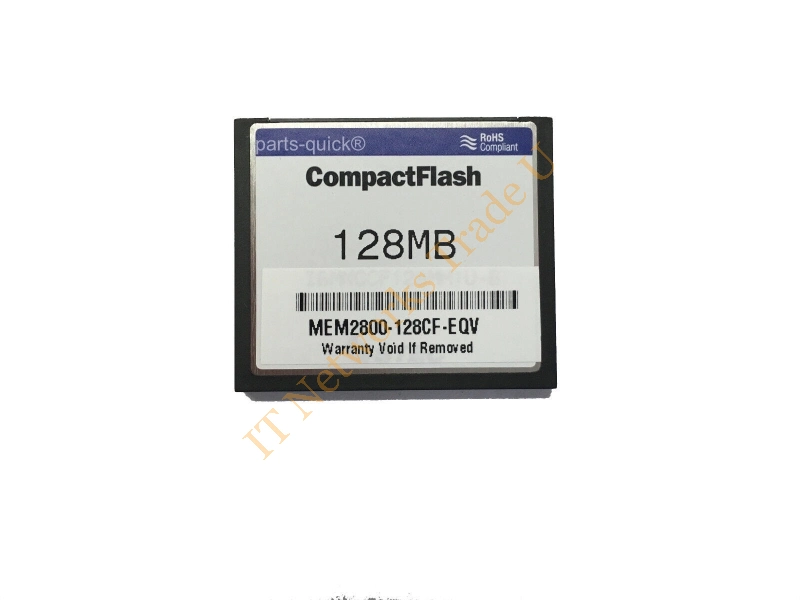 MEM2800-64U128CF Cisco 128MB CompactFlash (CF) Memory Card for Cisco 2800 Series