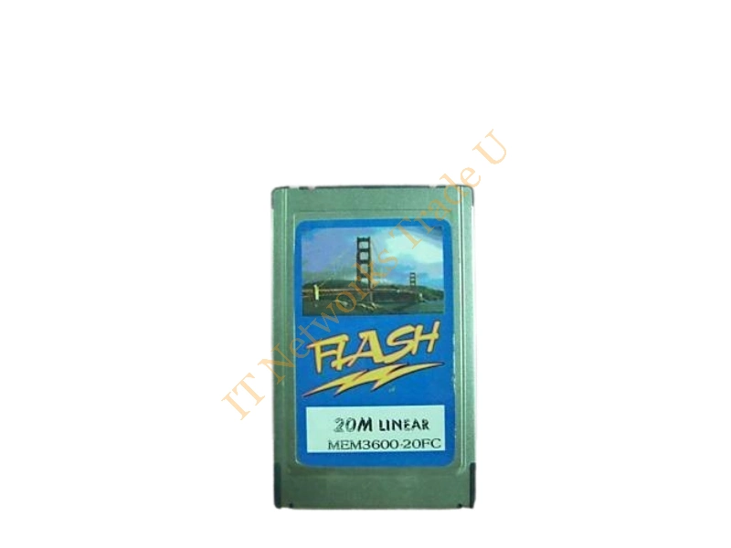 MEM360020FCAPP Cisco 20MB Flash Memory Card for 3600 Series Router