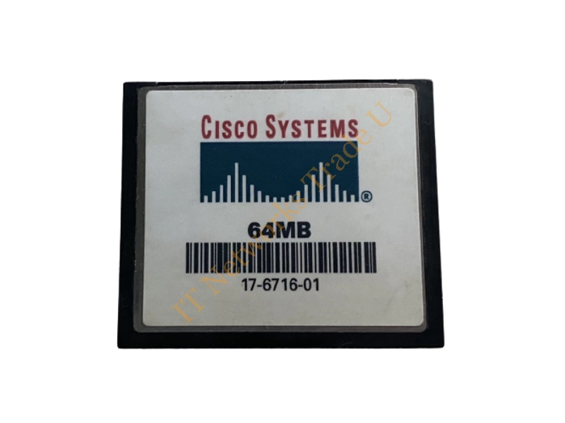 MEM3745-64CF-TP Cisco 64MB CompactFlash (CF) Memory Card for 3700 Router Series