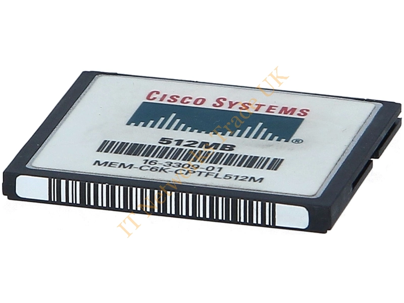 MEM3800-512CF-APP Cisco 512MB CompactFlash (CF) Memory Card for 3800 Series Routers
