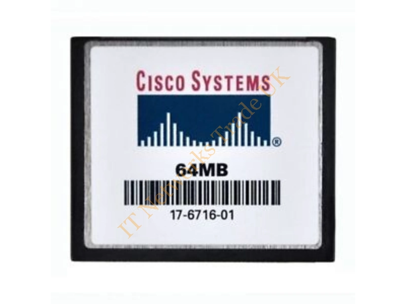 MEM3800-64CF= Cisco 64MB CompactFlash (CF) Memory Card for 3800 Series Routers
