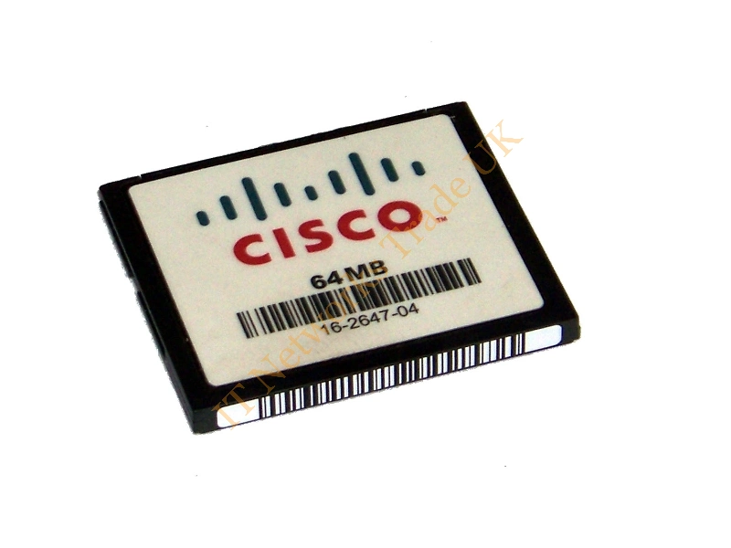 MEM3800-64CF-INCL= Cisco 64MB CompactFlash (CF) Memory Card for 3800 Series Routers