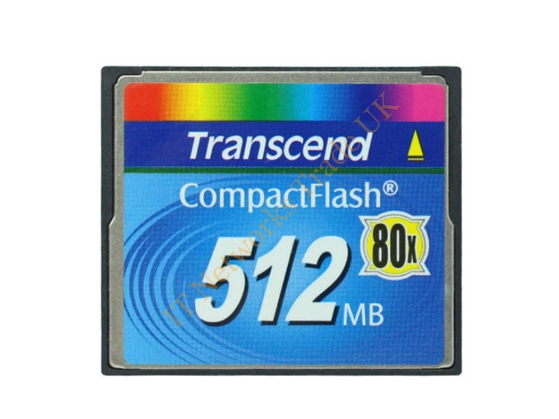 MEM512 Super Talent 512MB 80x High Speed CompactFlash (CF) Memory Card