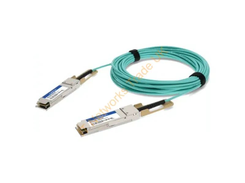 MFA1A00-C006-AO - Addon Networks Mfa1A00-C006-Ao Infiniband/Fibre Optic Cable 236.2" (6 M) Qsfp28 Aqua Color, Silver