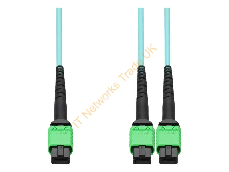 MFP7E20-N005-AO - Addon Networks Mfp7E20-N005-Ao Infiniband/Fibre Optic Cable 196.9" (5 M) Mpo 2X Mpo Mmf Aqua Color, Green