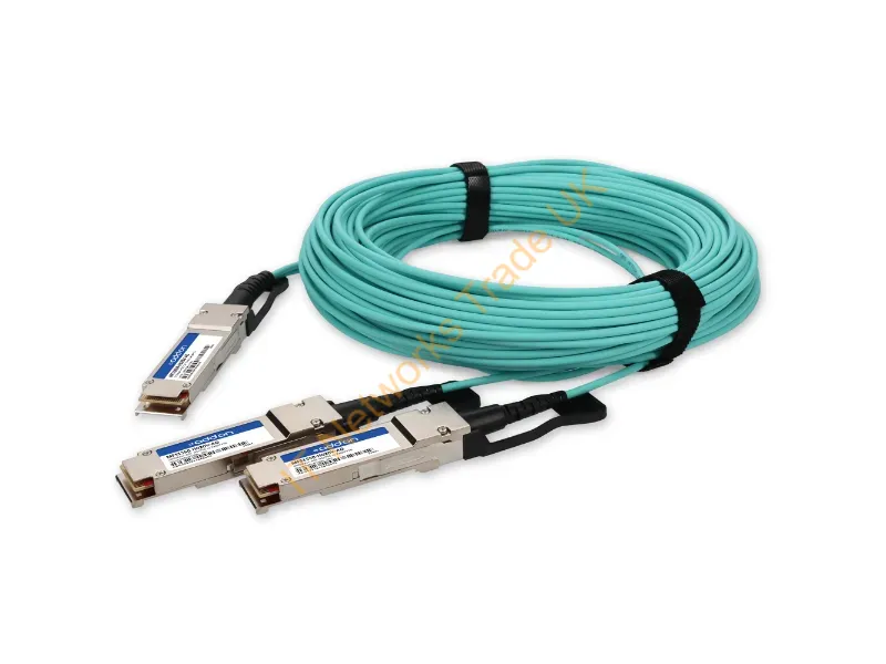 MFS1S50-H020V-AO - Addon Networks Mfs1S50-H020V-Ao Infiniband/Fibre Optic Cable 787.4" (20 M) Qsfp56 Aoc Aqua Color