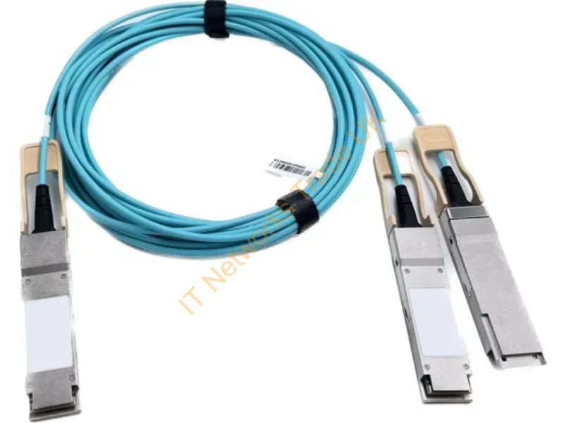 MFS1S50-H020V-ENC - Enet Components Mfs1S50-H020V-Enc Infiniband/Fibre Optic Cable 787.4" (20 M) Qsfp56 2X Qsfp56 Aoc Light Blue