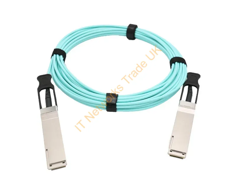 MFS4R12CB-010-ENC - Enet Components Mfs4R12Cb-010-Enc Infiniband/Fibre Optic Cable 393.7" (10 M) Qsfp+ Aoc Aqua Color