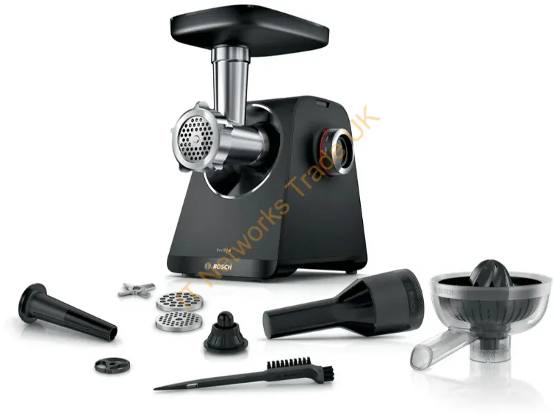 MFWS430B - Bosch MFWS430B mincer 1900 W Black, Silver