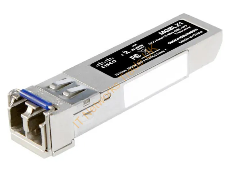 MGBLX1 Linksys 1Gb/s 1000Base-LX Single-mode Fiber 10km 1310nm Duplex LC Connector SFP (mini-GBIC) Transceiver Module