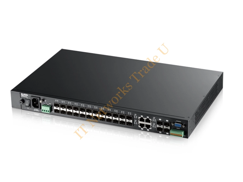 MGS3520-28F-EU01V1F - ZyXEL MGS3520-28F Managed network switch L2 Gigabit Ethernet (10/100/1000) Black