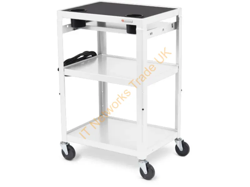 MICA6-AW - Bretford Mic Cart White 34 Lbs (15.4 Kg)