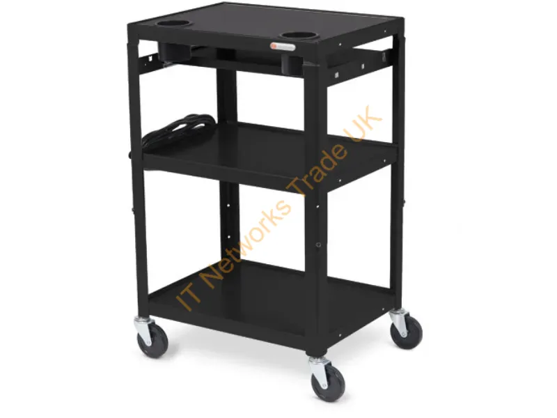 MICA6-BP - Bretford Mic Cart Black 34 Lbs (15.4 Kg)