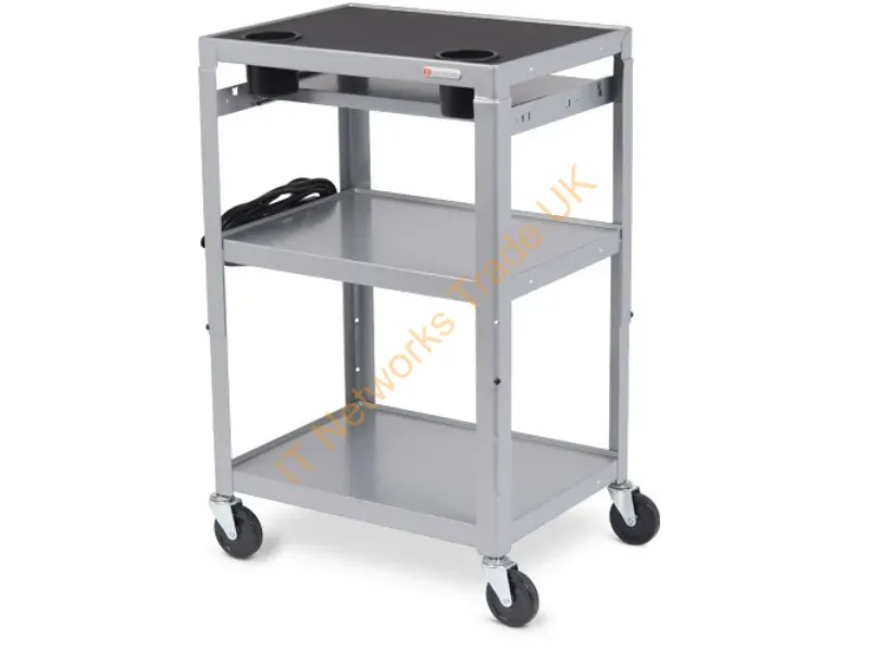 MICA6-PM - Bretford Mic Cart Platinum 34 Lbs (15.4 Kg)