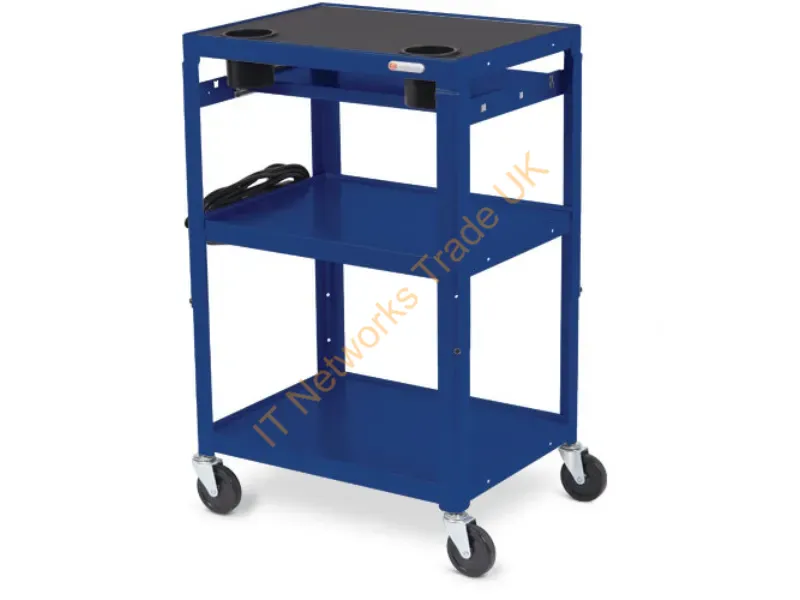 MICA6-RB - Bretford Mic Cart Blue 34 Lbs (15.4 Kg)